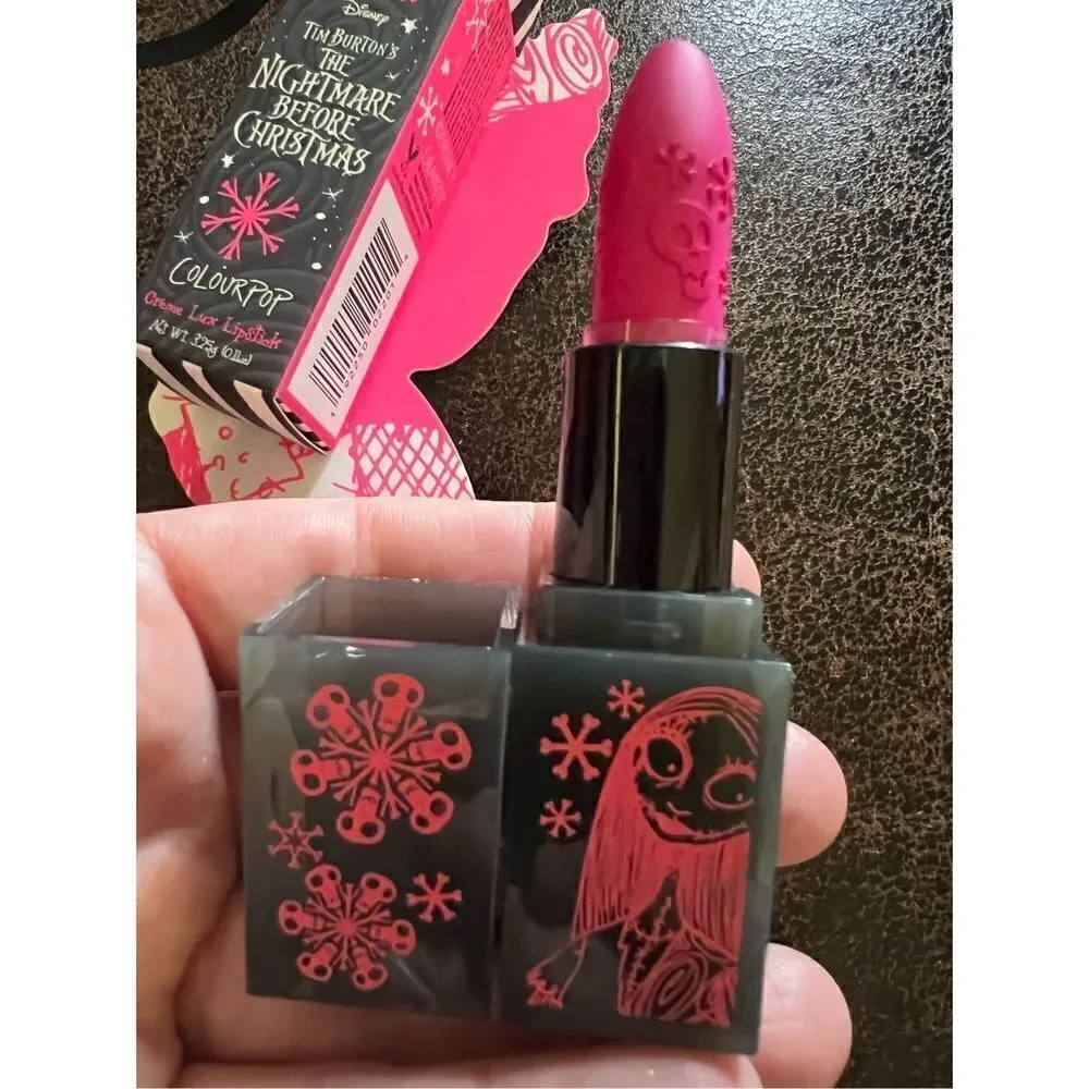 Colourpop Lux Creme Nightmare Before Christmas Sally Lipstick